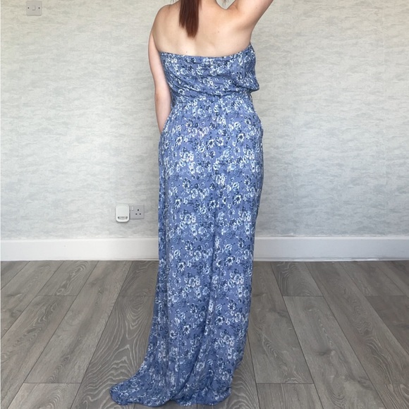 Floral Bandeau Maxi Dress, Size 14 - Picture 6 of 7